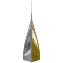 Gloss Gold Vista Clear Dragon Chewer 3.5 g gram 1/8 smell proof mylar bags by HIGHLOCK. Best thick wholesale bulk dispensary custom child resistant packaging 420 barrier bags tamper evident resealable large food storage heat sealable tear notches plastic baggies 3 x 5