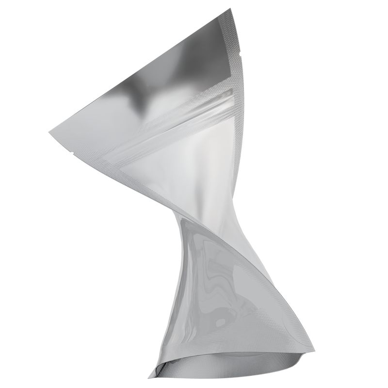 Gloss White Vista Clear Translucent Transparent Dragon 3.5 g gram 1/8 ounce smell proof mylar bags by HIGHLOCK. Best thick wholesale bulk dispensary custom child resistant packaging 420 barrier bags tamper evident resealable large food storage near me nearby 3 x 5 100 PACK