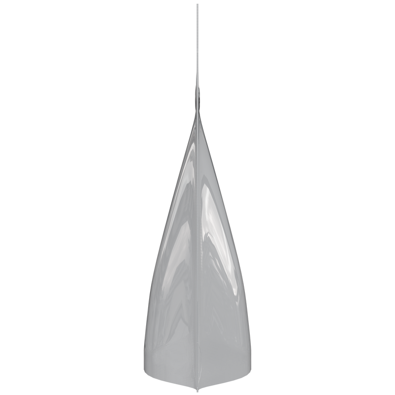 Gloss White Opaque Dragon Chewer 3.5 g gram 1/8 smell proof mylar bags by HIGHLOCK. Best thick wholesale bulk dispensary custom child resistant packaging 420 barrier bags tamper evident resealable large food storage heat sealable tear notches 3 x 5 100 PACK