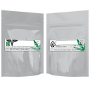 Gloss White Opaque Dragon Chewer 3.5 g gram 1/8 ounce smell proof mylar bags by HIGHLOCK. Best thick wholesale bulk dispensary custom child resistant packaging 420 barrier bags tamper evident resealable large food storage 3x5 pouch gusset usa cheap rx printable strain cali custom stickers template generic 100 pack