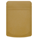 Kraft Paper Vista Clear Dragon Chewer 3.5 g gram 1/8 quarter ounce smell proof mylar bags by HIGHLOCK. Best thick wholesale bulk dispensary custom child resistant packaging 420 barrier bags tamper evident resealable large food storage heat sealable 3 x 5