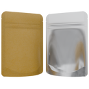 Kraft Paper Vista Clear Translucent Transparent Dragon 3.5 g gram 1/8 ounce smell proof mylar bags by HIGHLOCK. Best thick wholesale bulk dispensary custom child resistant packaging 420 barrier bags tamper evident resealable large food storage near me nearby 3 x 5