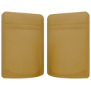 Kraft Paper Opaque Dragon 3.5 g gram 1/8 ounce smell proof mylar bags by HIGHLOCK. Best thick wholesale bulk dispensary custom child resistant packaging 420 barrier bags tamper evident resealable large food storage near me nearby 3 x 5