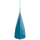 Matte Blue Opaque Dragon Chewer 3.5 g gram 1/8 smell proof mylar bags by HIGHLOCK. Best thick wholesale bulk dispensary custom child resistant packaging 420 barrier bags tamper evident resealable large food storage heat sealable tear notches 3 x 5