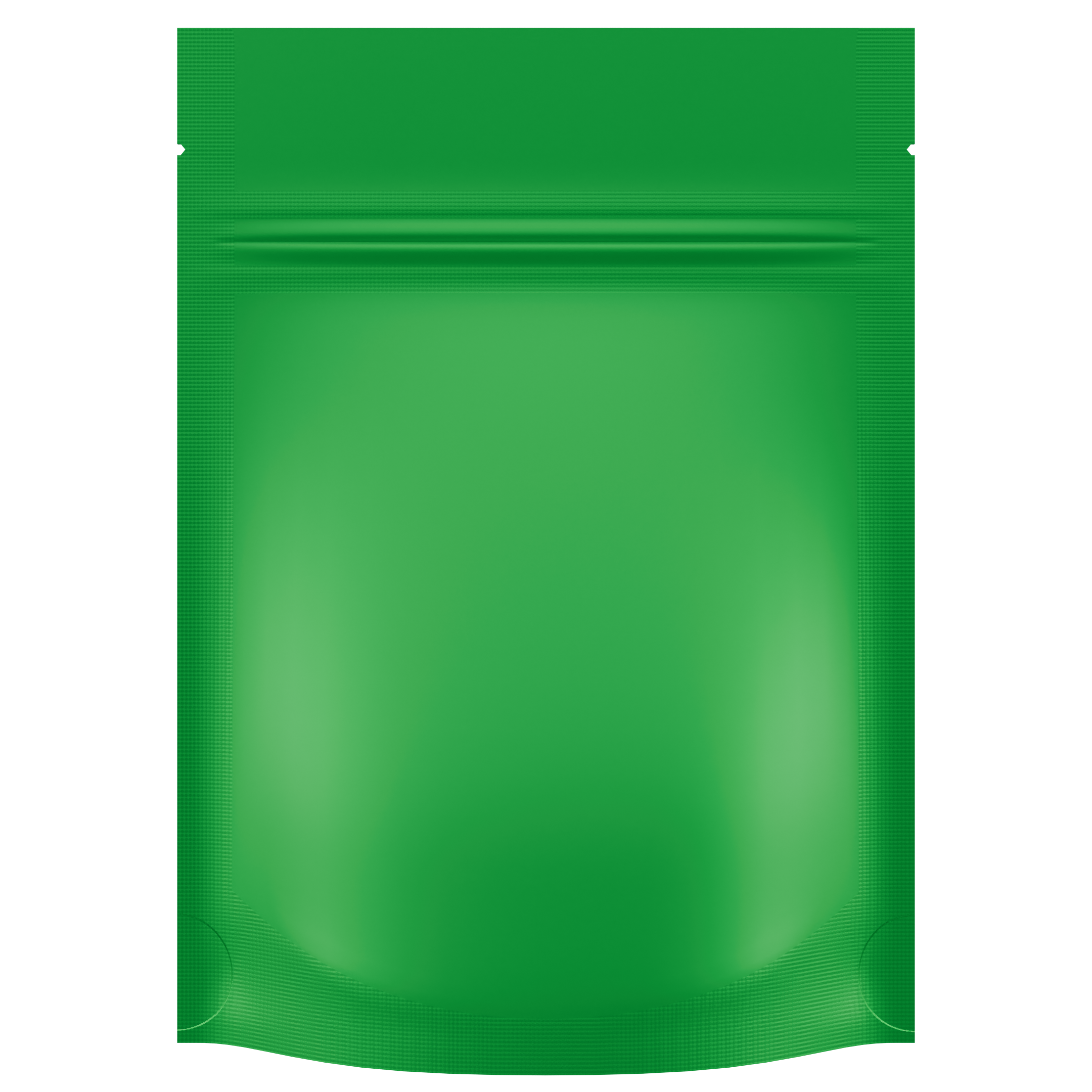 Matte Green Opaque Dragon Chewer 3.5 g gram 1/8 ounce smell proof mylar bags by HIGHLOCK. Best thick wholesale bulk dispensary custom child resistant packaging 420 barrier bags tamper evident resealable large food storage baggies 3 x 5