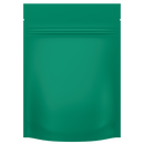 Matte Mint Green Opaque Dragon Chewer 3.5 g gram 1/8 quarter ounce smell proof mylar bags by HIGHLOCK. Best thick wholesale bulk dispensary custom child resistant packaging 420 barrier bags tamper evident resealable large food storage heat sealable 3 x 5