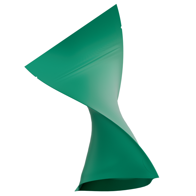 Matte Mint Green Opaque Dragon 3.5 g gram 1/8 ounce smell proof mylar bags by HIGHLOCK. Best thick wholesale bulk dispensary custom child resistant packaging 420 barrier bags tamper evident resealable large food storage near me nearby 3 x 5 100 PACK
