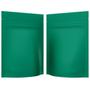 Matte Mint Green Opaque Dragon 3.5 g gram 1/8 ounce smell proof mylar bags by HIGHLOCK. Best thick wholesale bulk dispensary custom child resistant packaging 420 barrier bags tamper evident resealable large food storage near me nearby 3 x 5