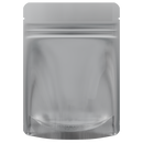 1/8th Ounce 3.5g CR Exit Bags Gloss Black / Clear - Tear Notch Mylar Bags - Child Resistant - (1,000 qty.) - Dragon Chewer