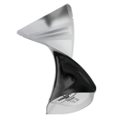 1/8th Ounce 3.5g CR Exit Bags Gloss Black / Clear - Tear Notch Mylar Bags - Child Resistant - (1,000 qty.) - Dragon Chewer