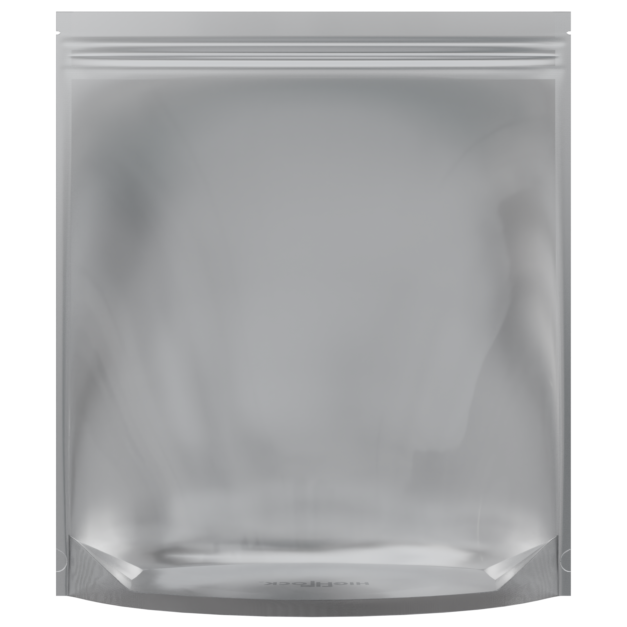 Gloss Black / Gloss Clear 1 LB Grower Mylar Bags (300 qty.) - Dragon Chewer