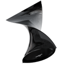 Gloss Black / Gloss Black 1 LB Grower Mylar Bags (10 qty.) - Dragon Chewer