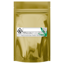 1/4 Ounce Gloss Gold & Clear Mylar Bags + Labels - (100 qty.) - Dragon Chewer