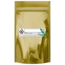 1/2 Ounce Gloss Gold & Clear Mylar Bags + Labels - (100 qty.) - Dragon Chewer