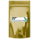 1/2 Ounce Gloss Gold & Clear Mylar Bags + Labels - (100 qty.) - Dragon Chewer