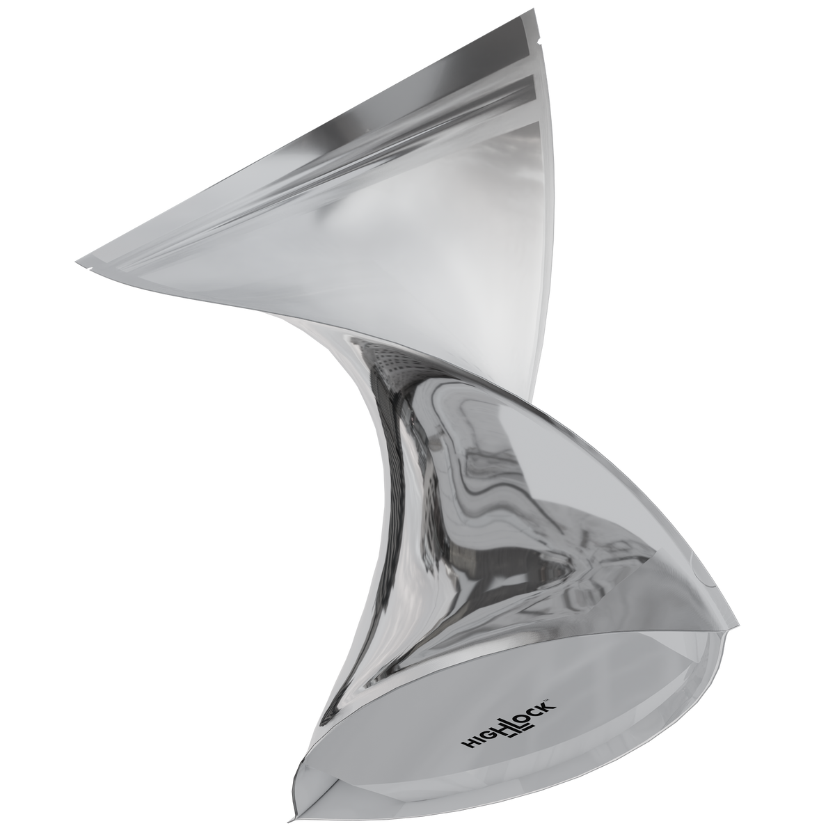 Gloss Silver / Gloss Clear 1 LB Grower Mylar Bags (300 qty.)