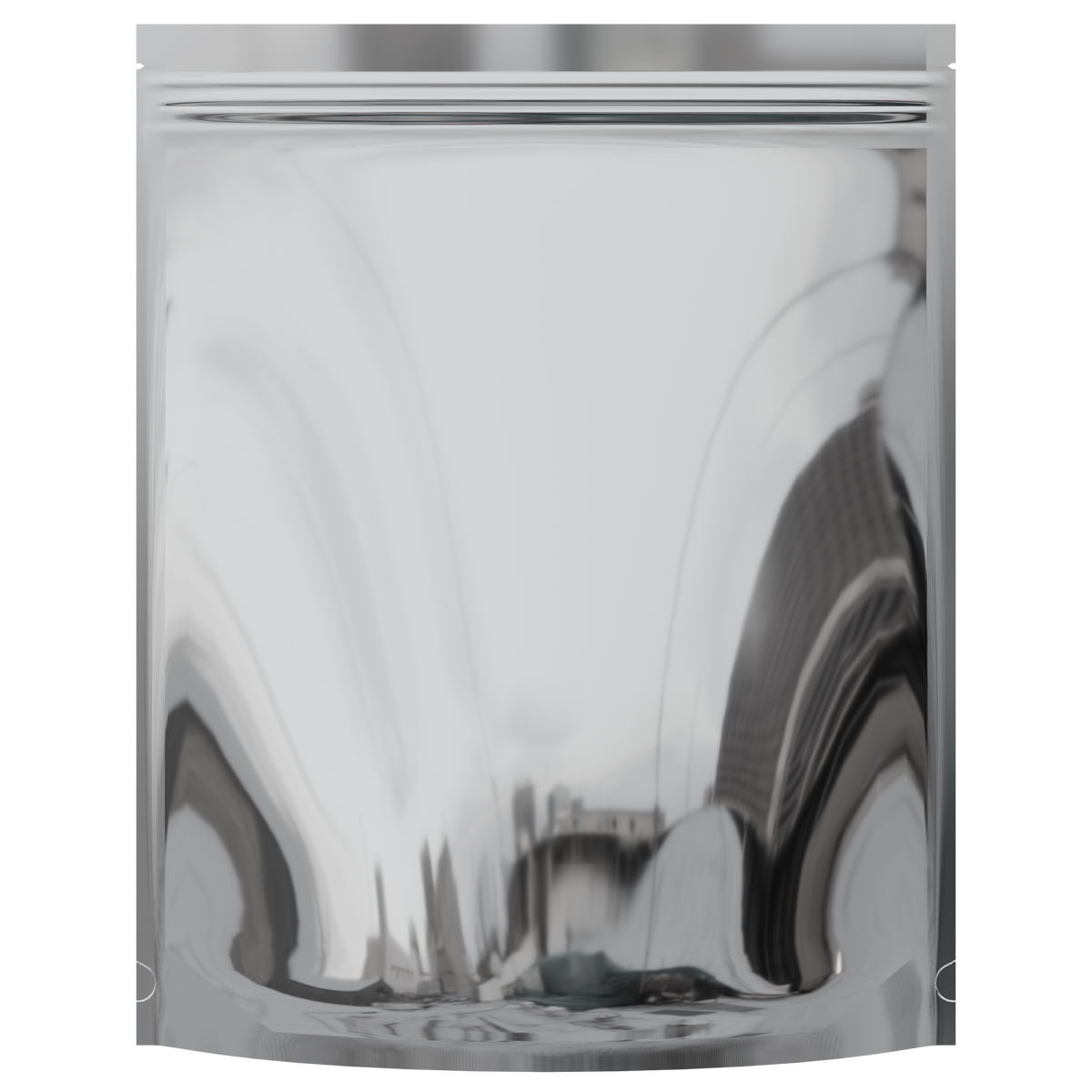 Gloss Silver / Gloss Clear 1/2 LB Grower Mylar Bags (300 qty.)