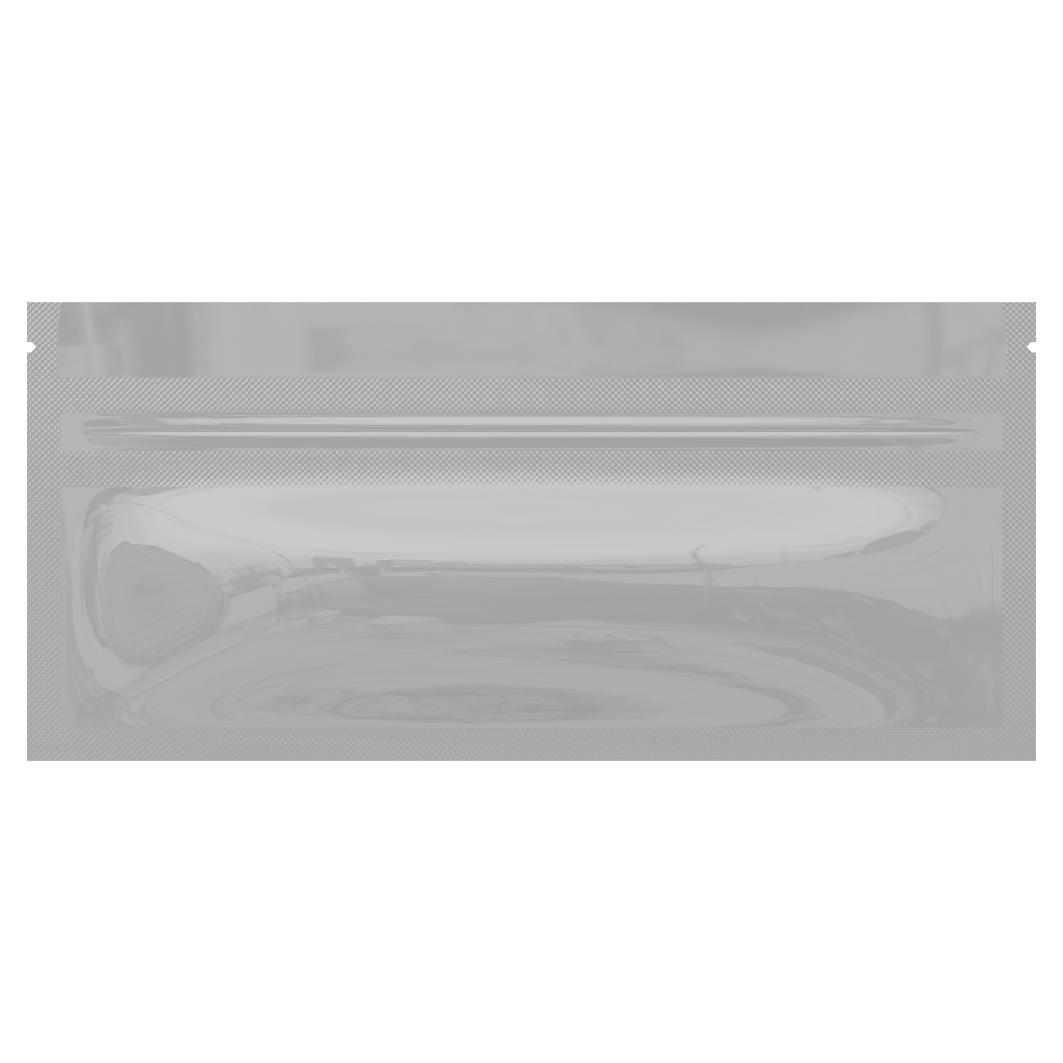 Pre Roll Gloss White & Clear Mylar Bags - (100 qty.) - Dragon Chewer