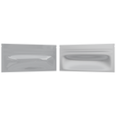 Pre Roll Gloss White & Clear Mylar Bags - (100 qty.) - Dragon Chewer