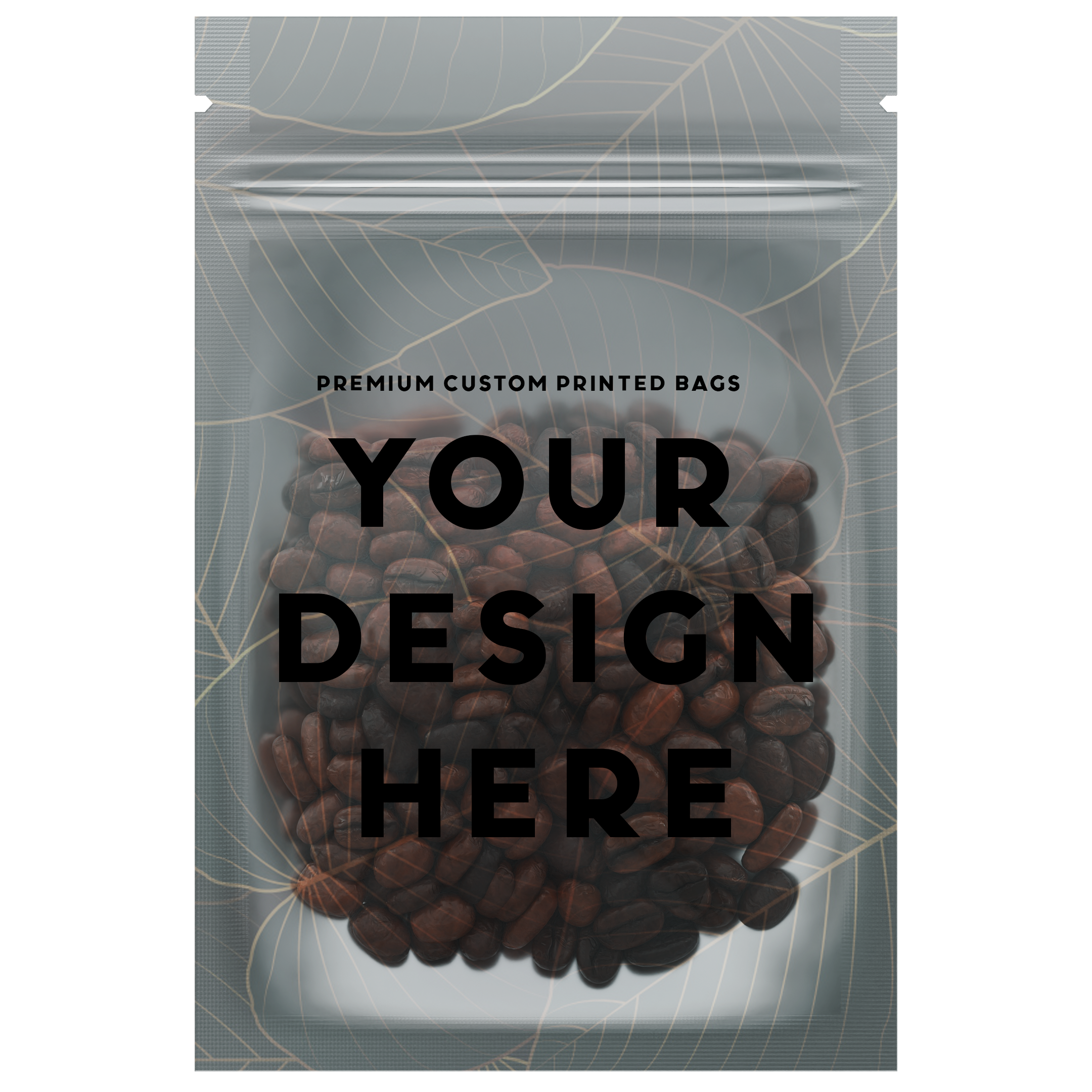 1 Gram Custom Digital Direct Printed Mylar Smell Proof Bags - Dragon Chewer