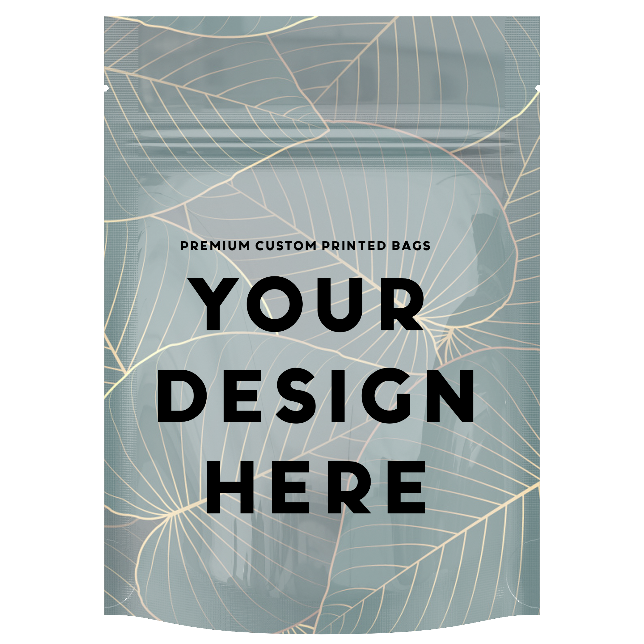 1/8th Ounce 3.5g Custom Digital Direct Printed Mylar Bags - Dragon Chewer