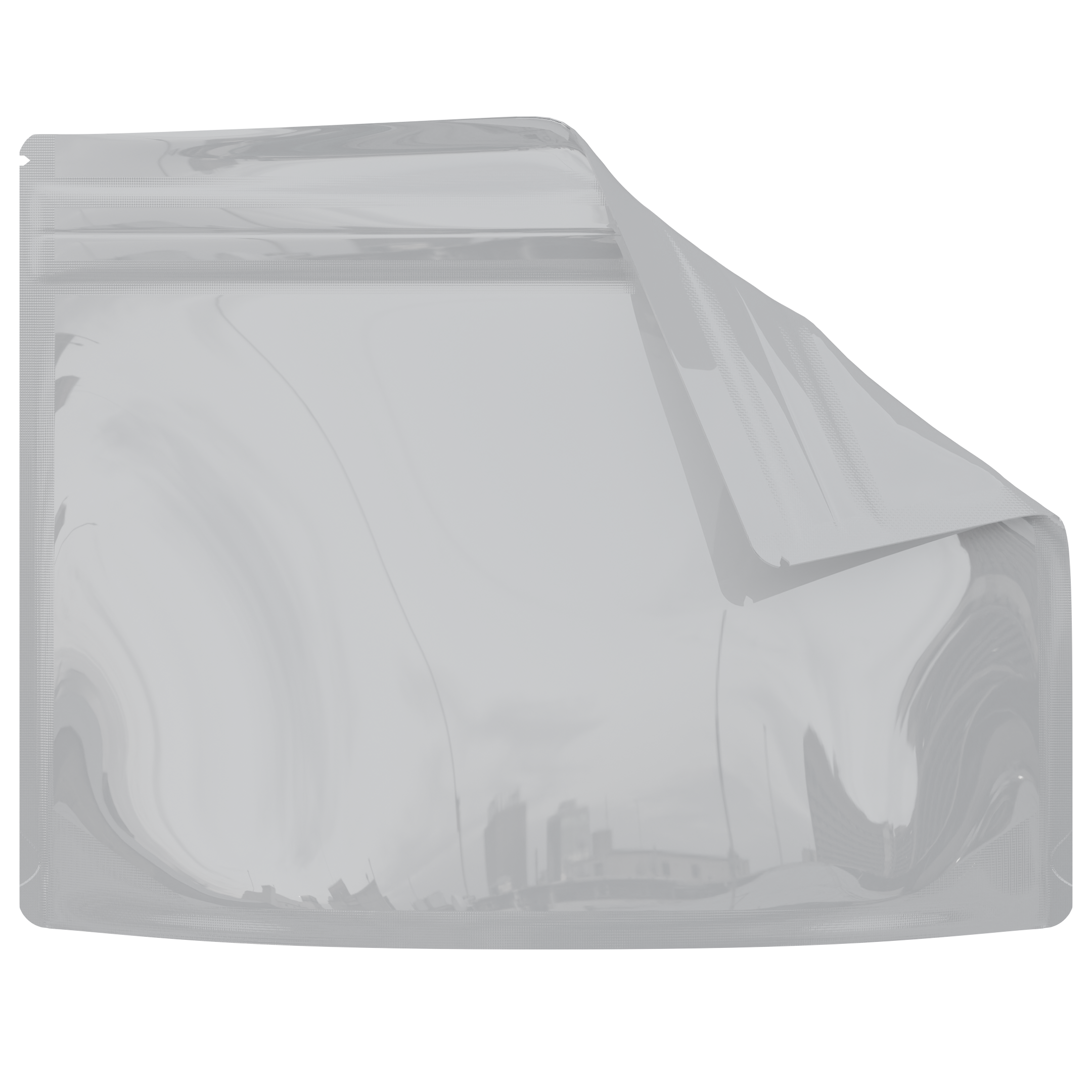 Large 12 x 9 CR Exit Bags Gloss White Opaque Mylar Bags - Child Resistant - (800 qty.) - Dragon Chewer