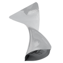 1/8th Ounce 3.5g CR Exit Bags Gloss White Opaque Mylar Bags - Tear Notch Mylar Bags - Child Resistant - (1,000 qty.) - Dragon Chewer