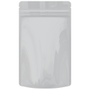 1/2 Ounce CR Exit Bags Gloss White / Gloss White - Tear Notch Mylar Bags - Child Resistant - (1,000 qty.) - Dragon Chewer