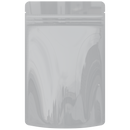 1 Ounce CR Exit Bags Gloss White / Gloss White - Tear Notch Mylar Bags - Child Resistant - (1,000 qty.) - Dragon Chewer