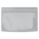 Medium 9 x 6 CR Exit Bags Gloss White Opaque Mylar Bags - Child Resistant - (1,000 qty.) - Dragon Chewer