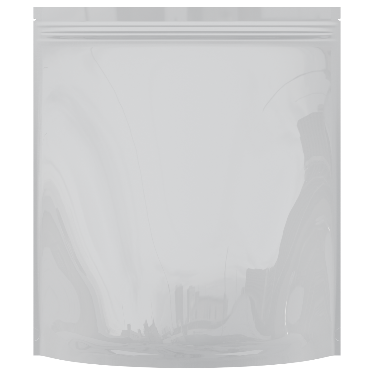 Gloss White / Gloss White 1 LB Grower Mylar Bags (300 qty.)
