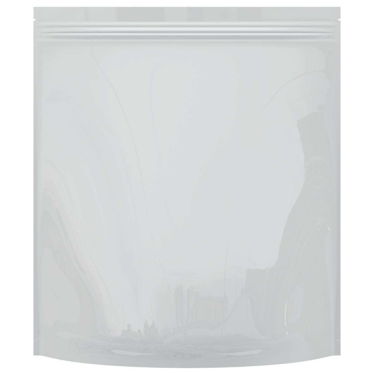 Gloss White / Gloss White 1 LB Grower Mylar Bags (300 qty.)