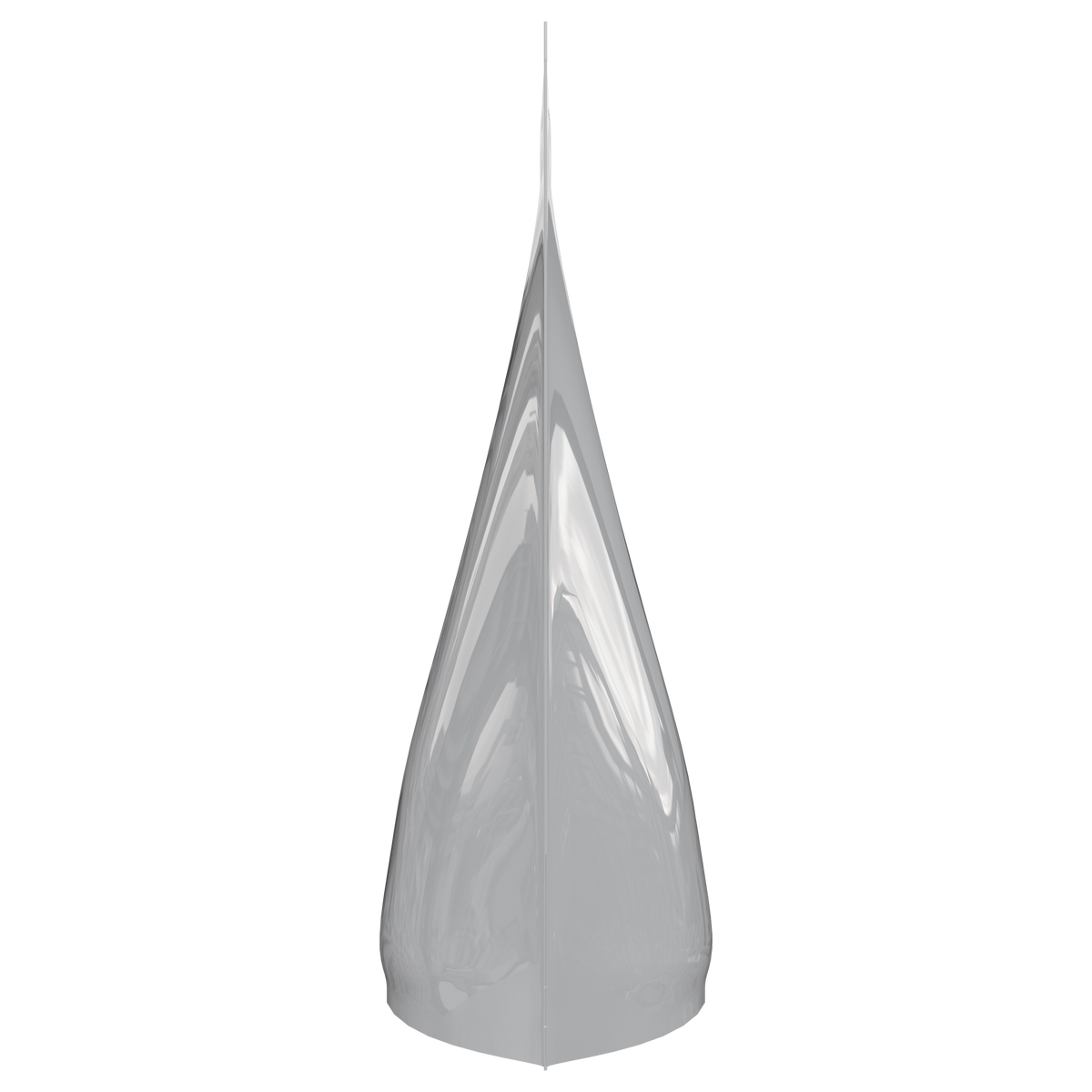 Gloss White / Gloss White 1 LB Grower Mylar Bags (300 qty.)