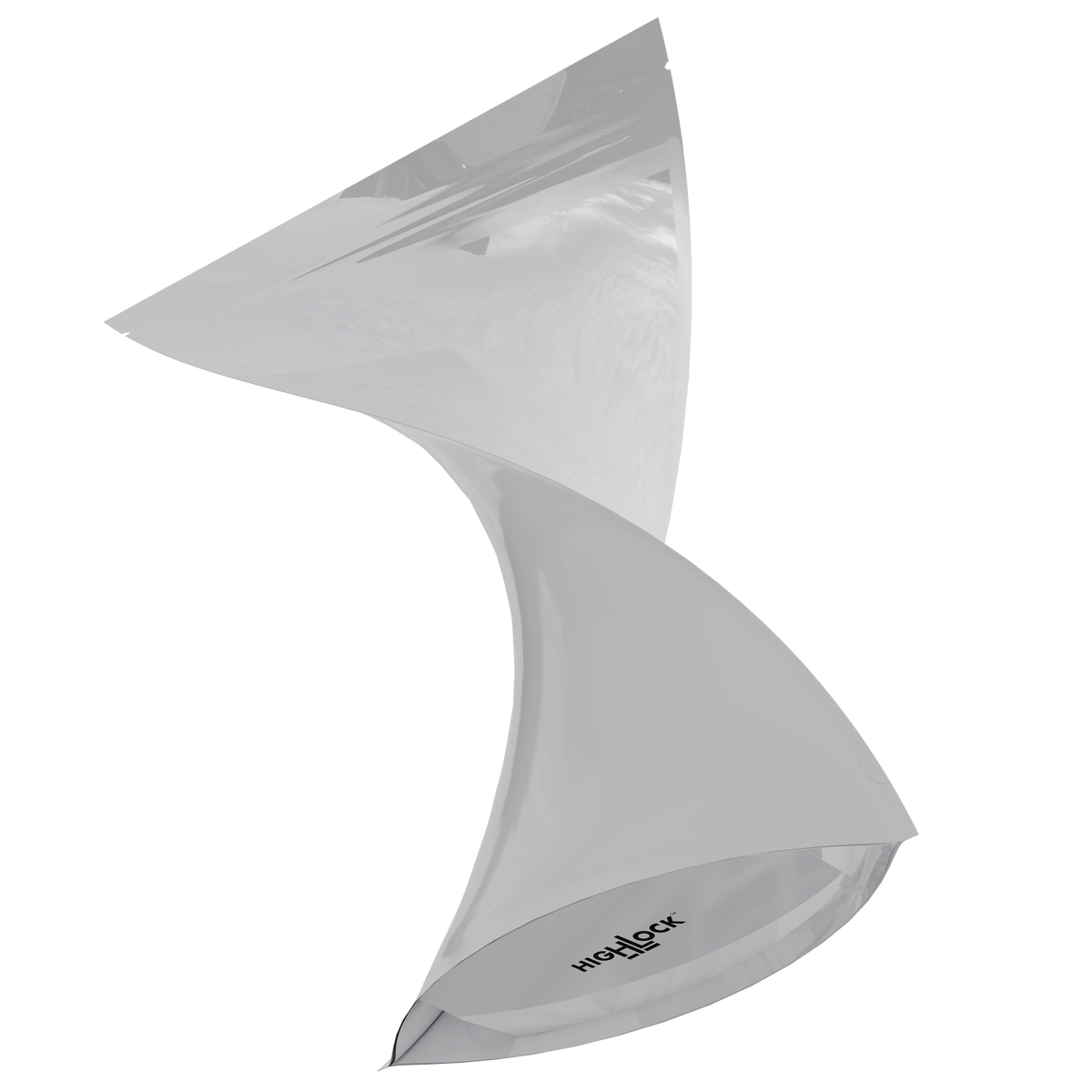 Gloss White / Gloss White 1/2 LB Grower Mylar Bags (300 qty.)