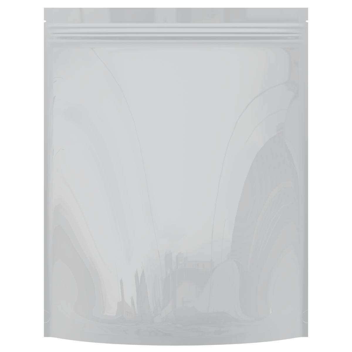 Gloss White / Gloss White 1/2 LB Grower Mylar Bags (300 qty.)