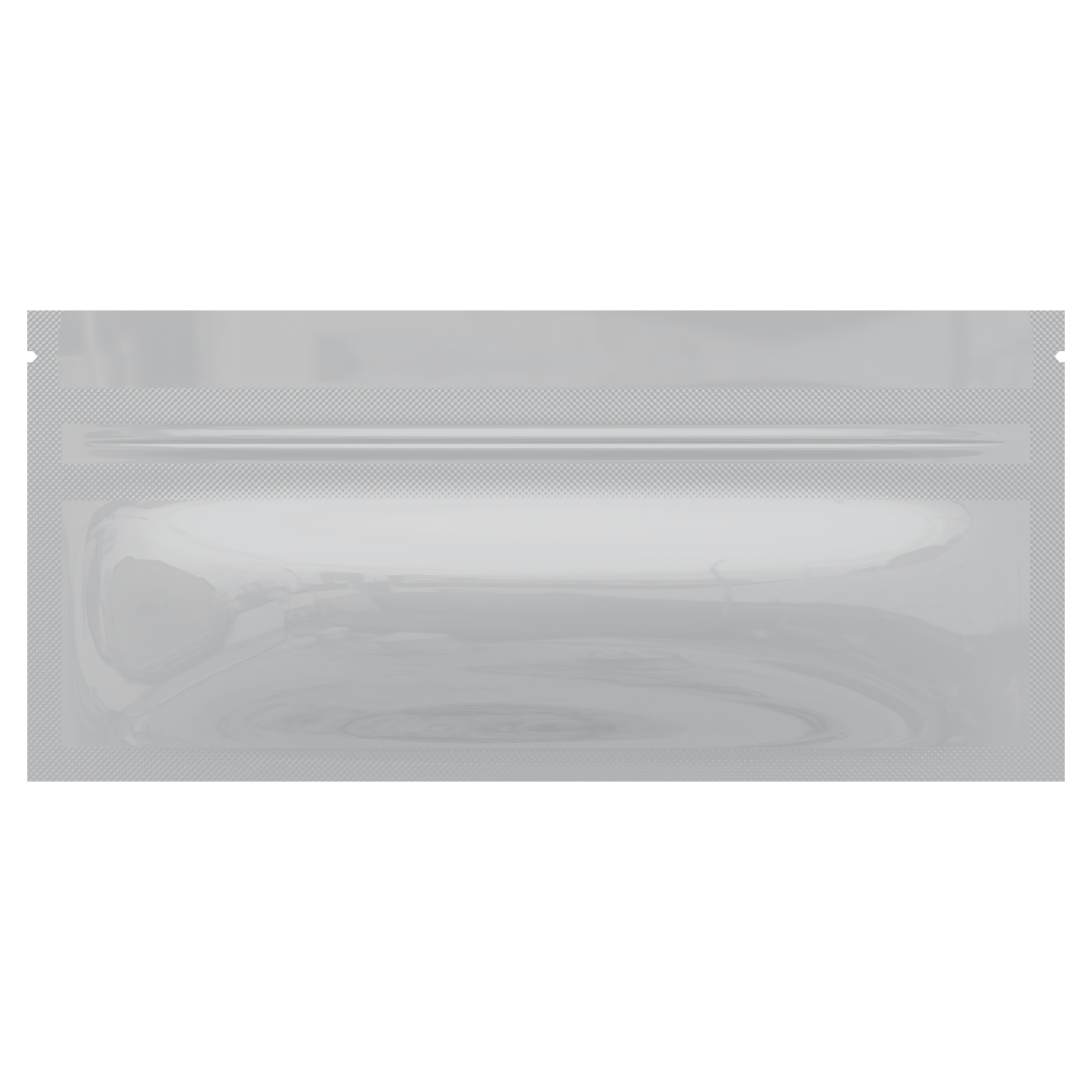 Pre Roll Gloss White & Gloss White Mylar Bags - (100 qty.) - Dragon Chewer