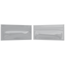 Pre Roll Gloss White & Gloss White Mylar Bags - (100 qty.) - Dragon Chewer