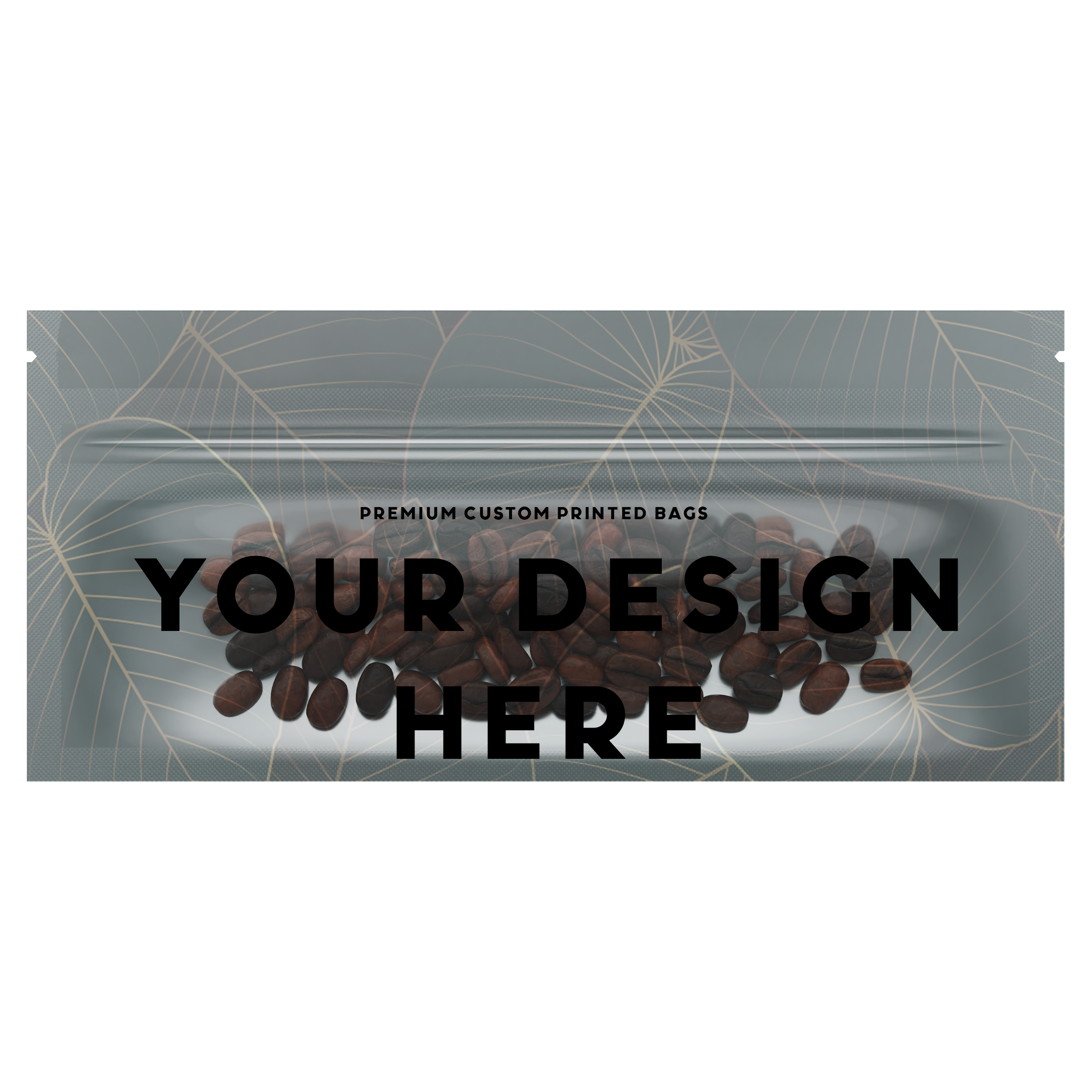 Pre Roll Custom Digital Direct Printed Mylar Smell Proof Bags - Dragon Chewer