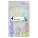 1/2 Ounce Gloss Holographic & Clear Mylar Bags + Labels - (100 qty.) - Dragon Chewer