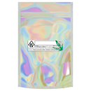 1 Ounce Gloss Holographic & Clear Mylar Bags + Labels - (100 qty.) - Dragon Chewer