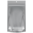 Gloss Black Vista Clear Dragon Chewer 14g half .5 ounce smell proof mylar bags by HIGHLOCK. Best thick wholesale bulk dispensary custom child resistant packaging 420 barrier bags tamper evident resealable large food storage heat sealable tear notches 5x8x2 Hang Hole