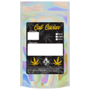 gloss holographic clear vista translucent transparent Dragon Chewer 14g gram 1/2 ounce smell proof mylar bags by HIGHLOCK. Custom labels stickers designer rx 100 pack. Best thick wholesale bulk dispensary custom child resistant packaging 420 barrier bags tamper evident resealable large food storage baggies 5x8x2