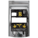 gloss silver foil metal clear vista translucent transparent Dragon Chewer 14g gram 1/2 ounce smell proof mylar bags by HIGHLOCK. Custom labels stickers designer rx 100 pack. Best thick wholesale bulk dispensary custom child resistant packaging 420 barrier bags tamper evident resealable large food storage near me nearby 5x8x2