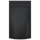 Matte Black Vista Clear Dragon Chewer 14g half ounce smell proof mylar bags by HIGHLOCK. Best thick wholesale bulk dispensary custom child resistant packaging 420 barrier bags tamper evident resealable large food storage heat sealable 5x8x2 50 bulk pack