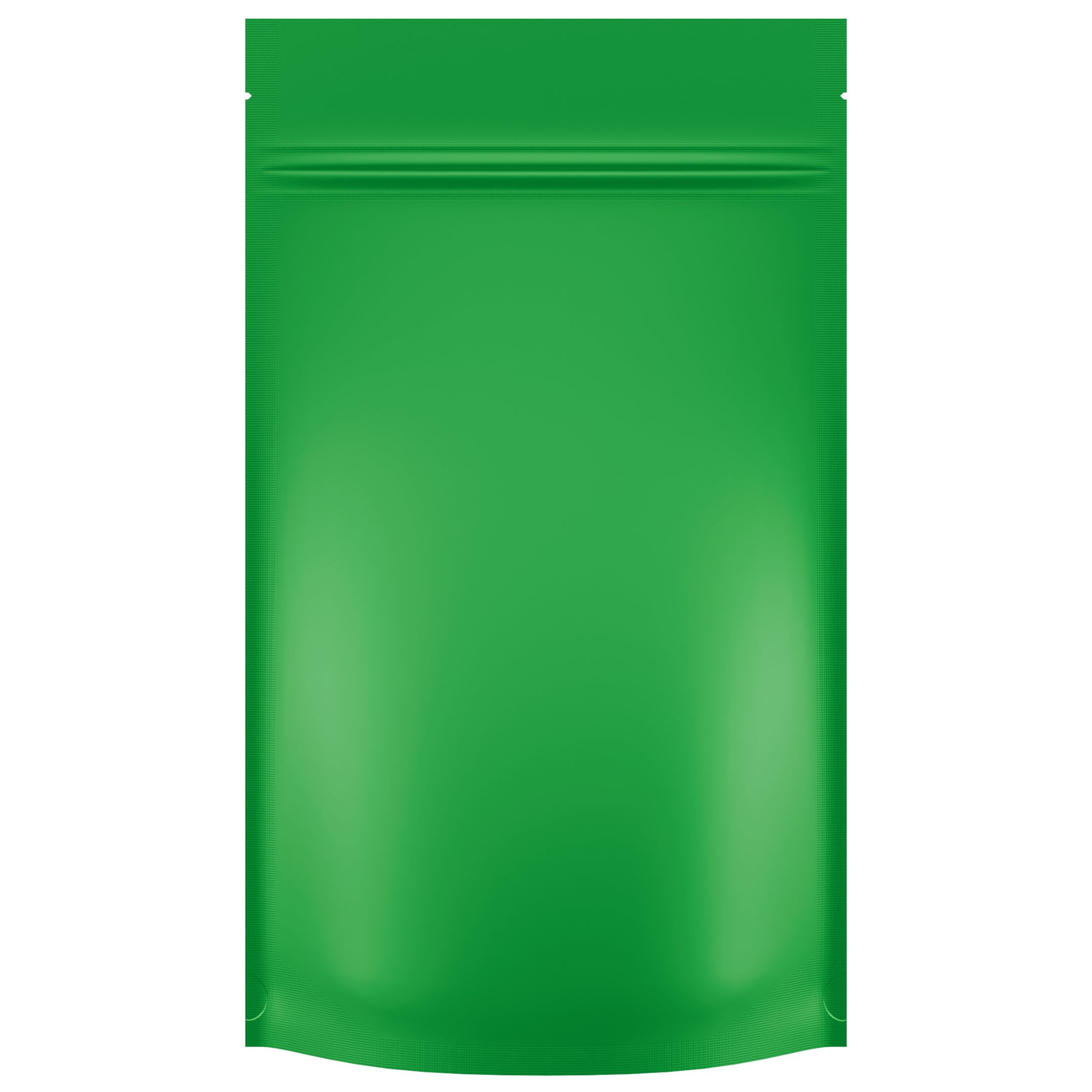 Matte Green Opaque Dragon Chewer 14g half ounce smell proof mylar bags by HIGHLOCK. Best thick wholesale bulk dispensary custom child resistant packaging 420 barrier bags tamper evident resealable large food storage heat sealable 5x8x2