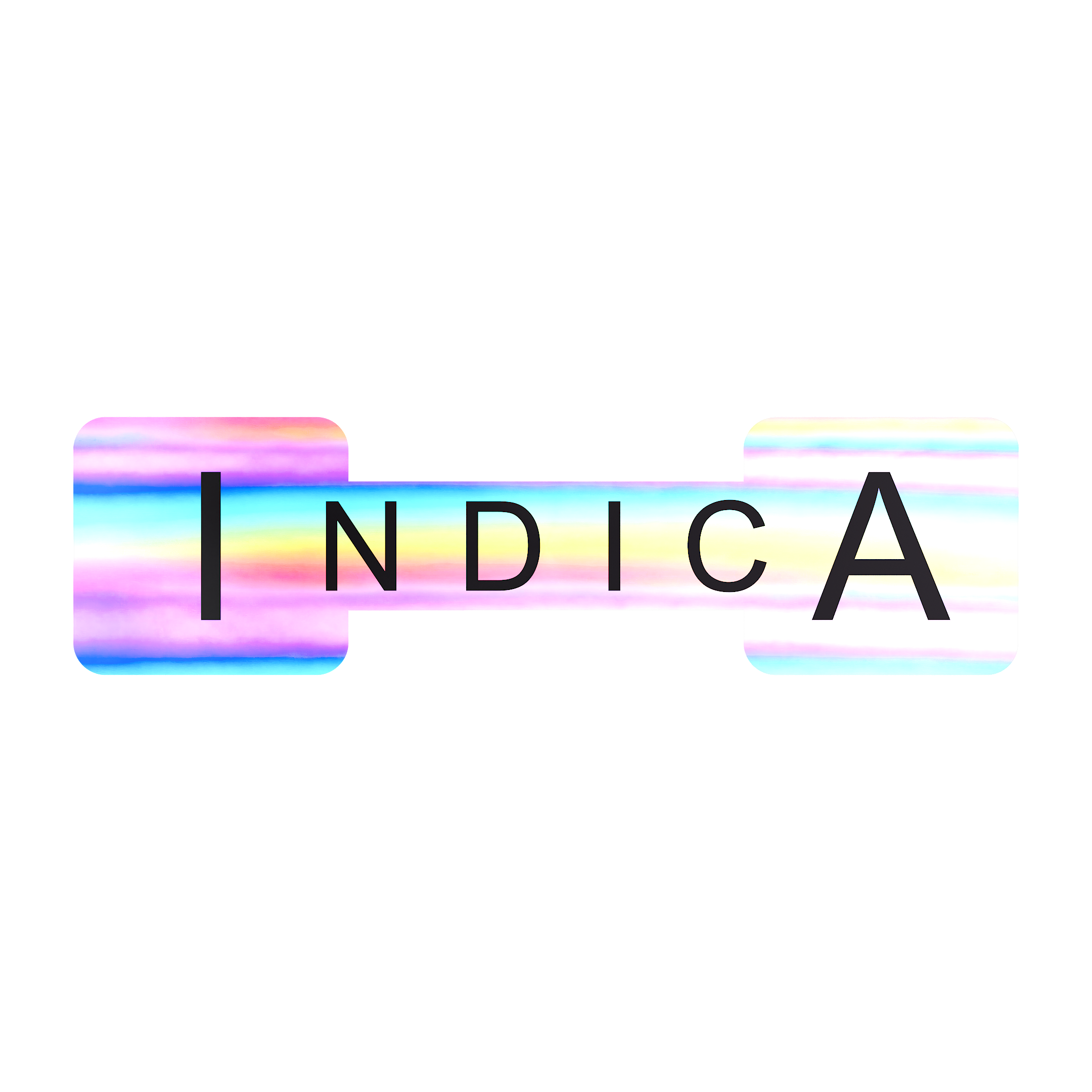 Holographic Silver Tamper Evident Universal Marijuana Strain Labels - Indica (1,000 qty.)