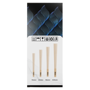 70mm IVXX Pure Pre-Rolled Paper Cones - Unbleached Brown [1,000 Cones per Box] - Dragon Chewer