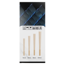 84mm IVXX Pure Pre-Rolled Paper Cones - Unbleached Brown [1,000 Cones per Box] - Dragon Chewer