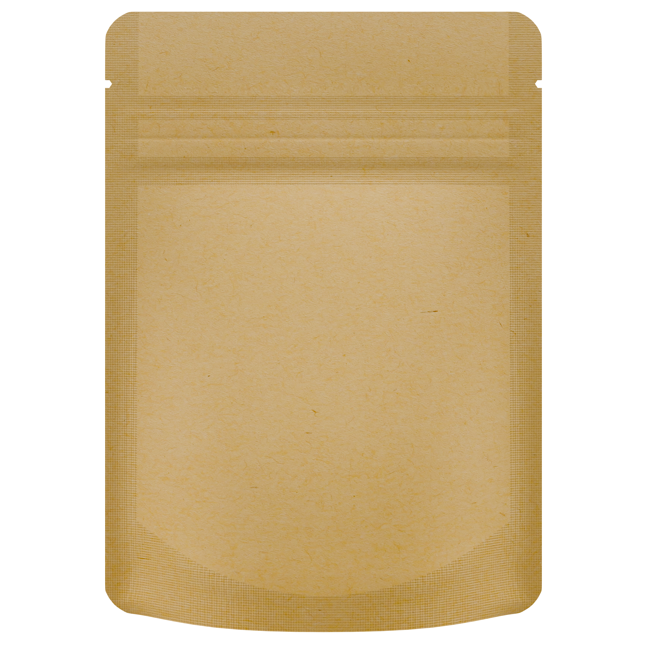 1/8th Ounce 3.5g CR Exit Bags Kraft / Kraft - Tear Notch Mylar Bags - Child Resistant - (1,000 qty.) - Dragon Chewer