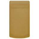 1/4th Ounce CR Exit Bags Kraft / Kraft - Tear Notch Mylar Bags - Child Resistant - (1,000 qty.) - Dragon Chewer